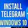 Telegram App for PC Windows 10 Free Download