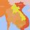 Thailand and Vietnam Map
