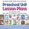 Themes Units Preschool Lesson Plans