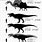 Theropod Size Chart