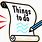 Things to Do List Clip Art