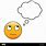 Thinking Emoji with Bubble