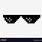 Thug Life Pixel Sunglasses