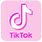 Tik Tok Logo in Pink