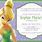 Tinkerbell Baby Shower Invitations