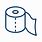 Toilet Paper Icon