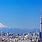 Tokyo Skyline Mount Fuji