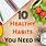 Top 10 Healthy Habits