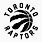 Toronto Raptors Logo Black and White