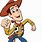 Toy Story Woody Running SVG