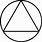 Triangle Circle Symbol