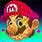 Trippy Mario Background