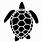 Turtle Stencil Template