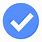 Twitter Blue Check Mark Emoji