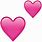 Two Pink Heart Emoji