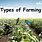 Types of Farming Methods