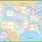U.S.A. States Political Map
