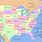 USA Map W Names