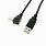 USB Type B Right Angle Cable