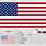 United States Flag Dimensions