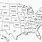 United States Map Outline Labeled