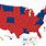 United States Map Republican