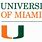 University of Miami U Logo