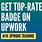 Up Work Top Rated Badge