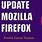 Update Firefox to Latest Version