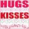 Valentine Hugs and Kisses
