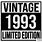 Vintage 1993 SVG Free