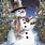 Vintage Christmas Snowman Scenes
