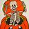 Vintage Halloween Skeleton