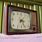 Vintage Spartus TV. Clock