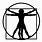 Vitruvian Man Symbol