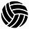 Volleyball Ball Logo