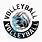 Volleyball Logo Black and White