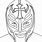 WWE Rey Mysterio Mask Coloring Pages