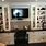 Wall Unit with Desk and TV