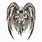Warrior Angel Wings Tattoo