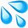 Water Emoji Text