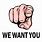 We Want You Clip Art