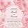 Wedding Invitation Pink Rose