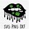 Weed Lip SVG Free