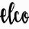 Welcome Cute Font
