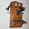 Western Electric Wooden Wall Phones