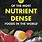 What Are Nutrient-Dense Foods