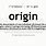What Does Origin Mean