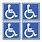 Wheelchair Stickers