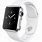 White Apple Watch Series 1